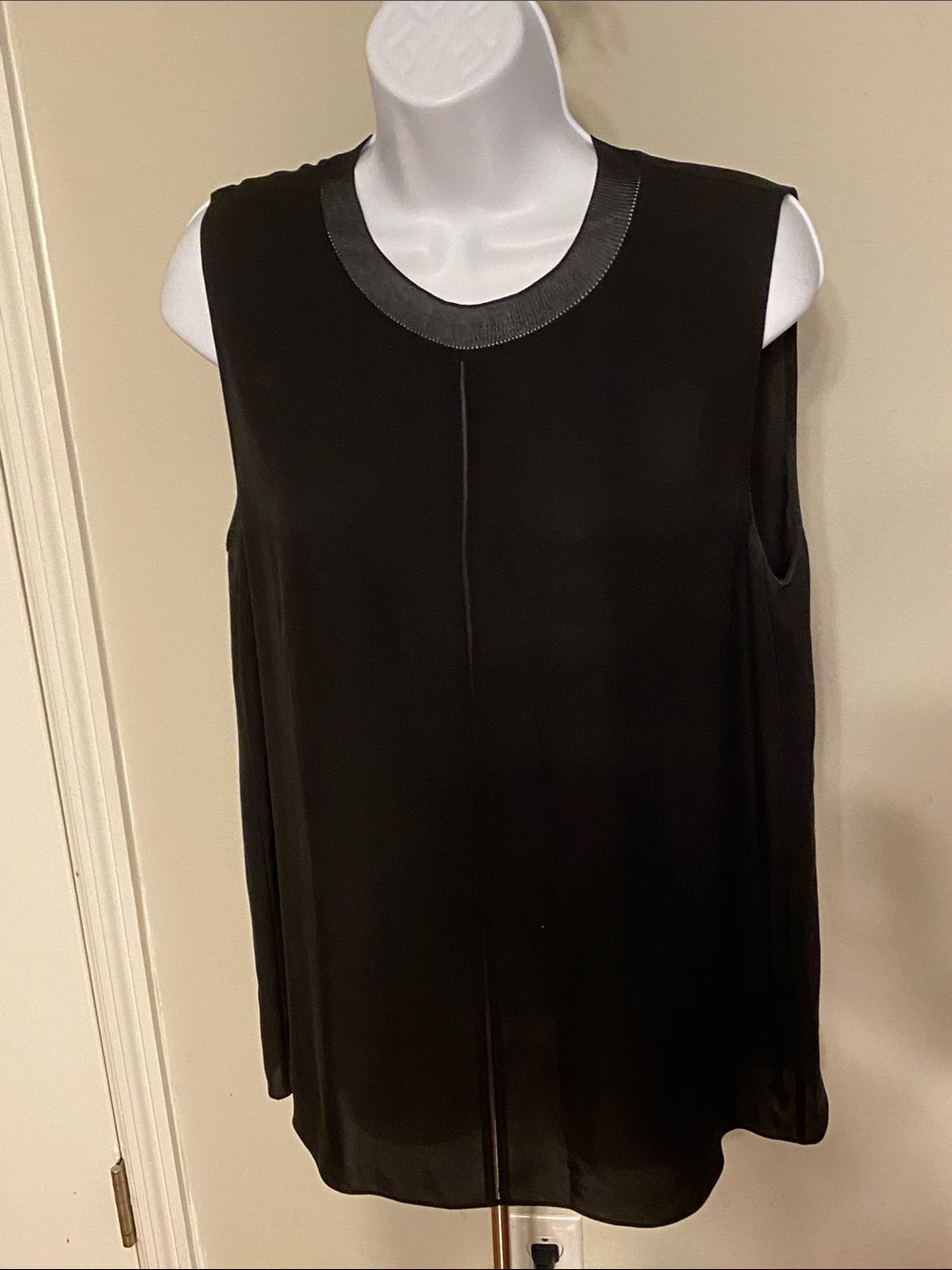 Vince Silk Shell Blouse